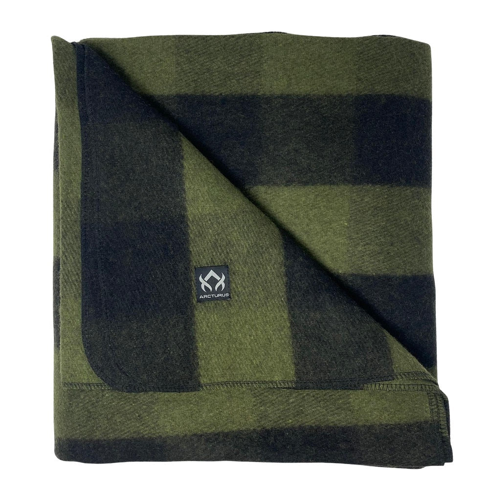Arcturus Backwoods Wool Blanket -Buffalo Plaid - Image 5