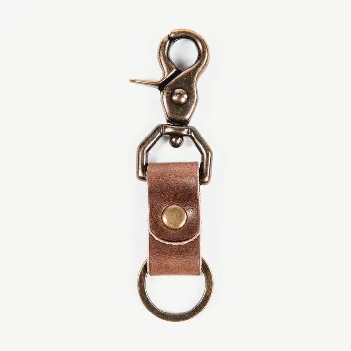 Bradley Mountain Leather Key Clip