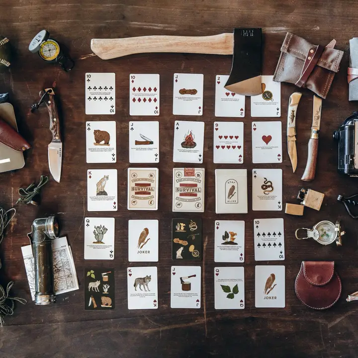 Bradley Mountain Survival Playing Cards - Image 2