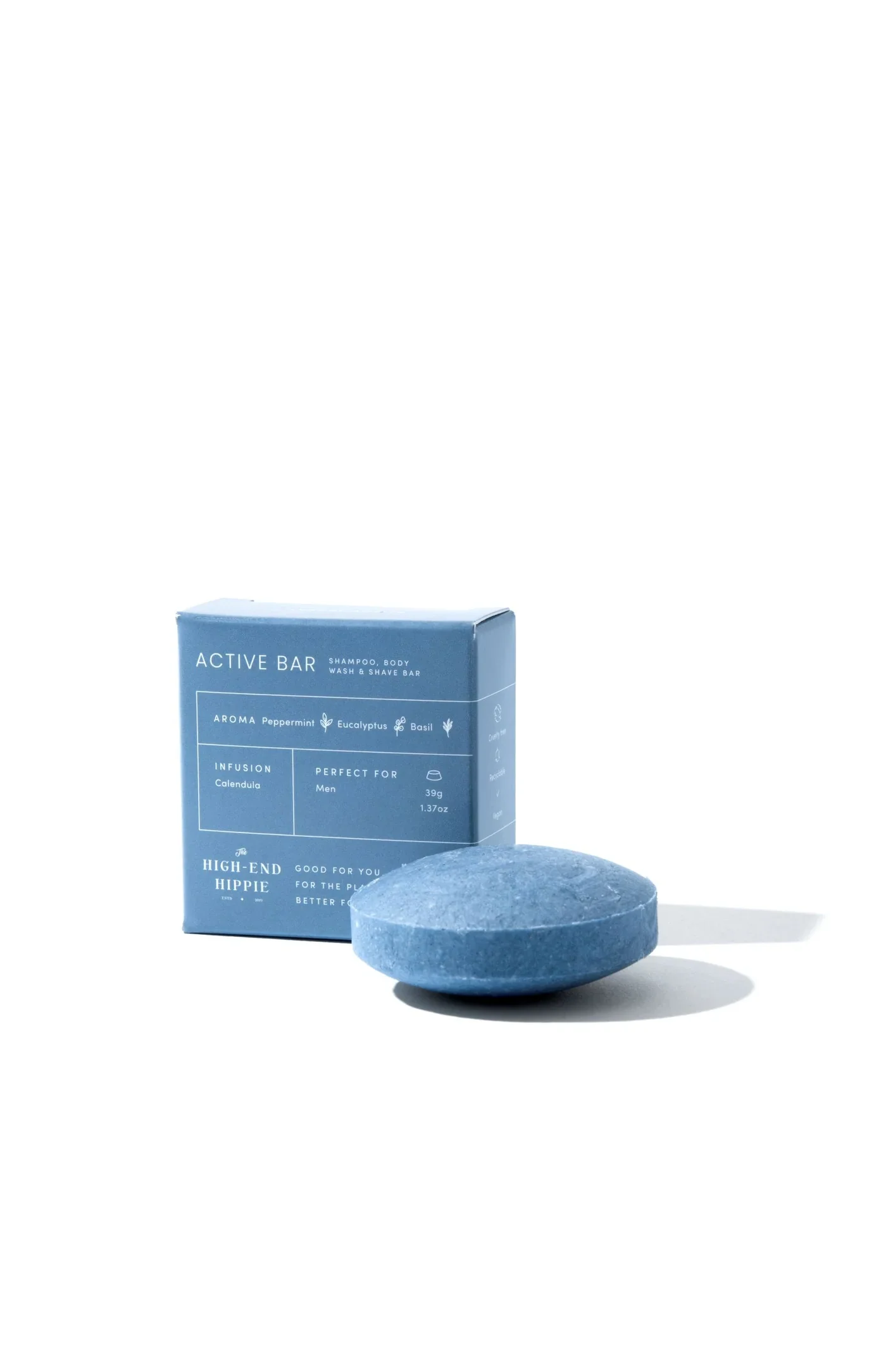 The High End Hippie Active Shampoo Bar - Image 2