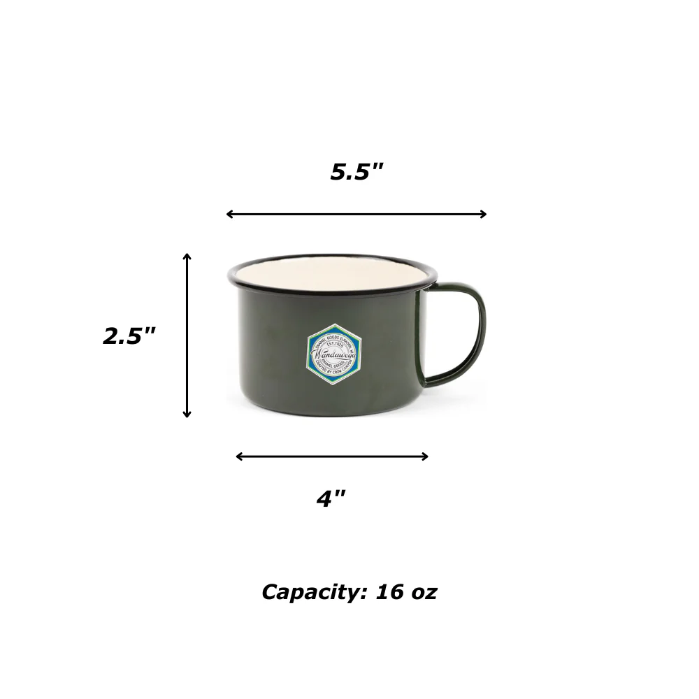 Crow Canyon Camp Wandawega Enamel Soup Mug - Image 4