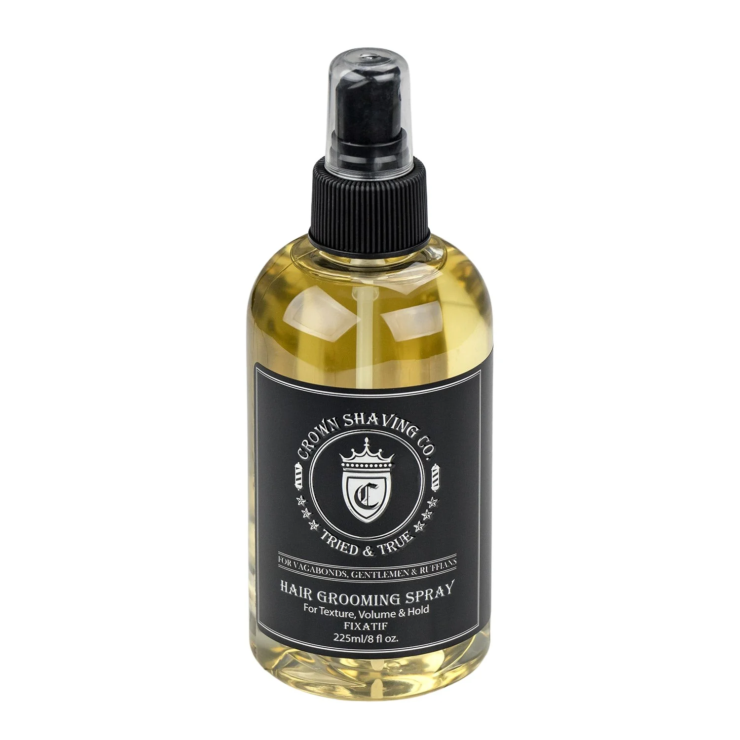 Crown Shaving Co. Hair Grooming Spray 8oz. Bottle