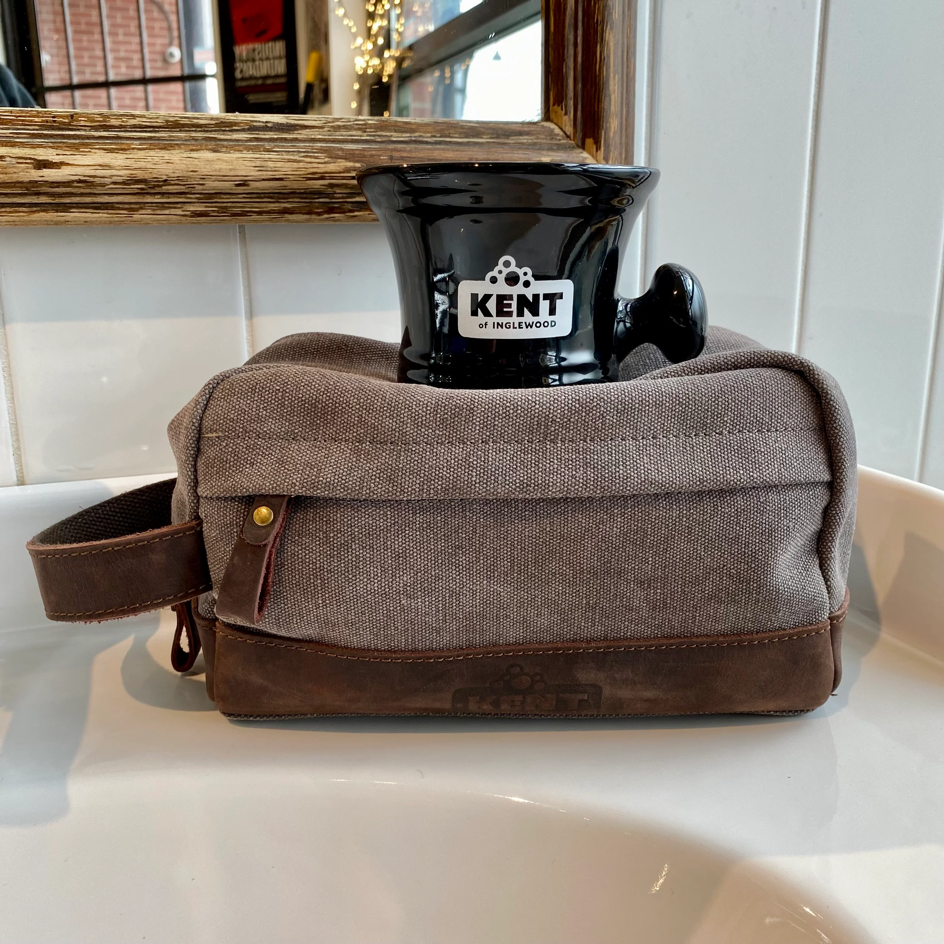 Dopp Kit & Shaving Mug Bundle - Image 3