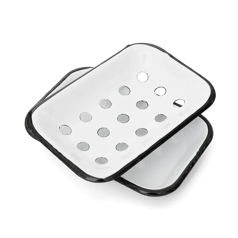 Kent of Inglewood Farmhouse Enamel Soap Dish - Image 2
