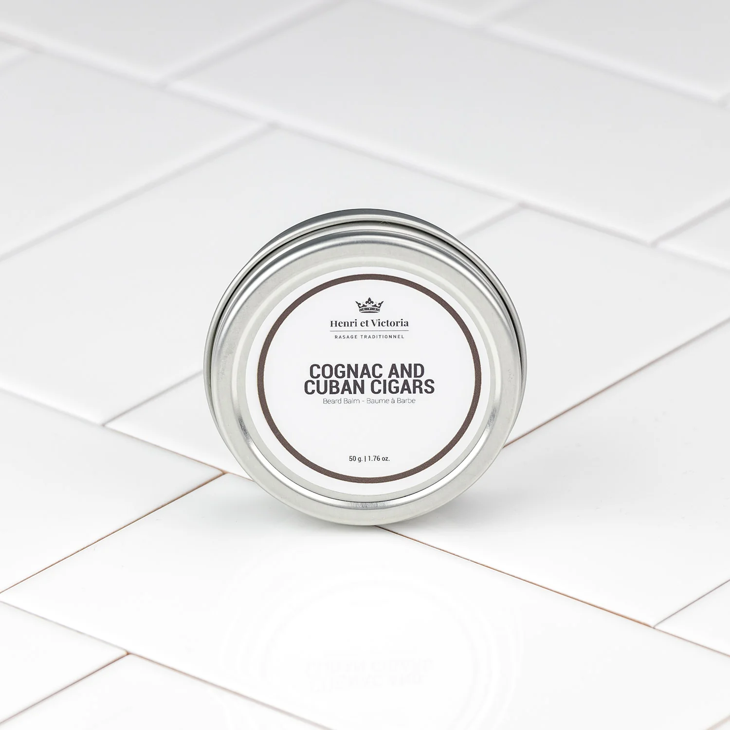 Henri et Victoria Cognac and Cuban Cigars Beard Balm