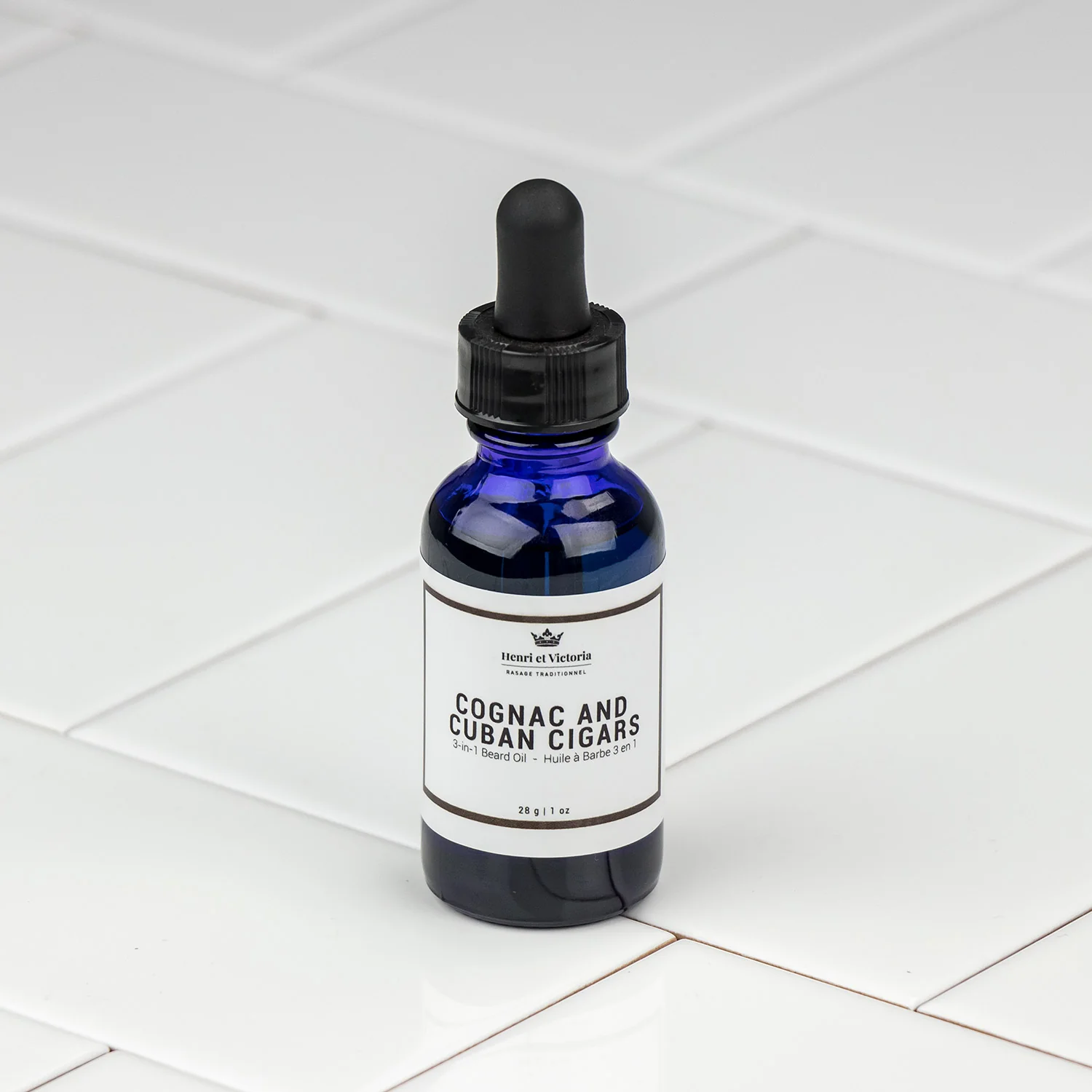 Henri et Victoria Cognac and Cuban Cigars Beard Oil