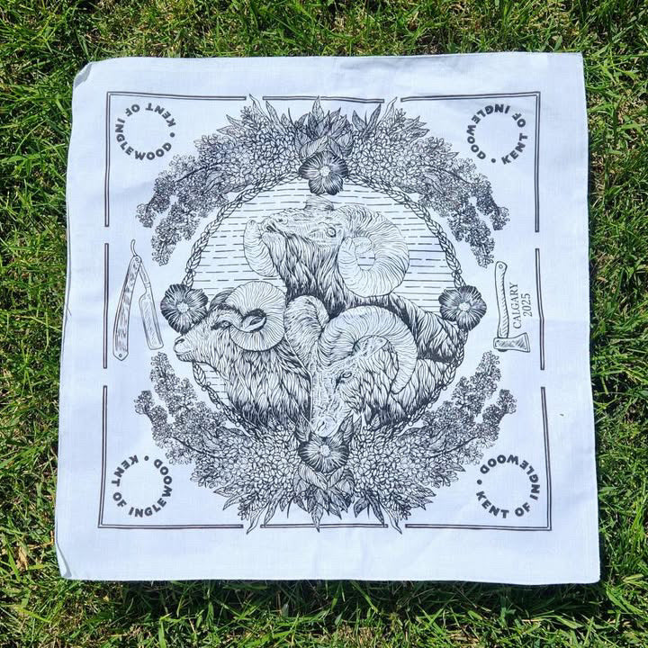 Kent of Inglewood Big Horn Bandana (Limited Edition) - Image 3
