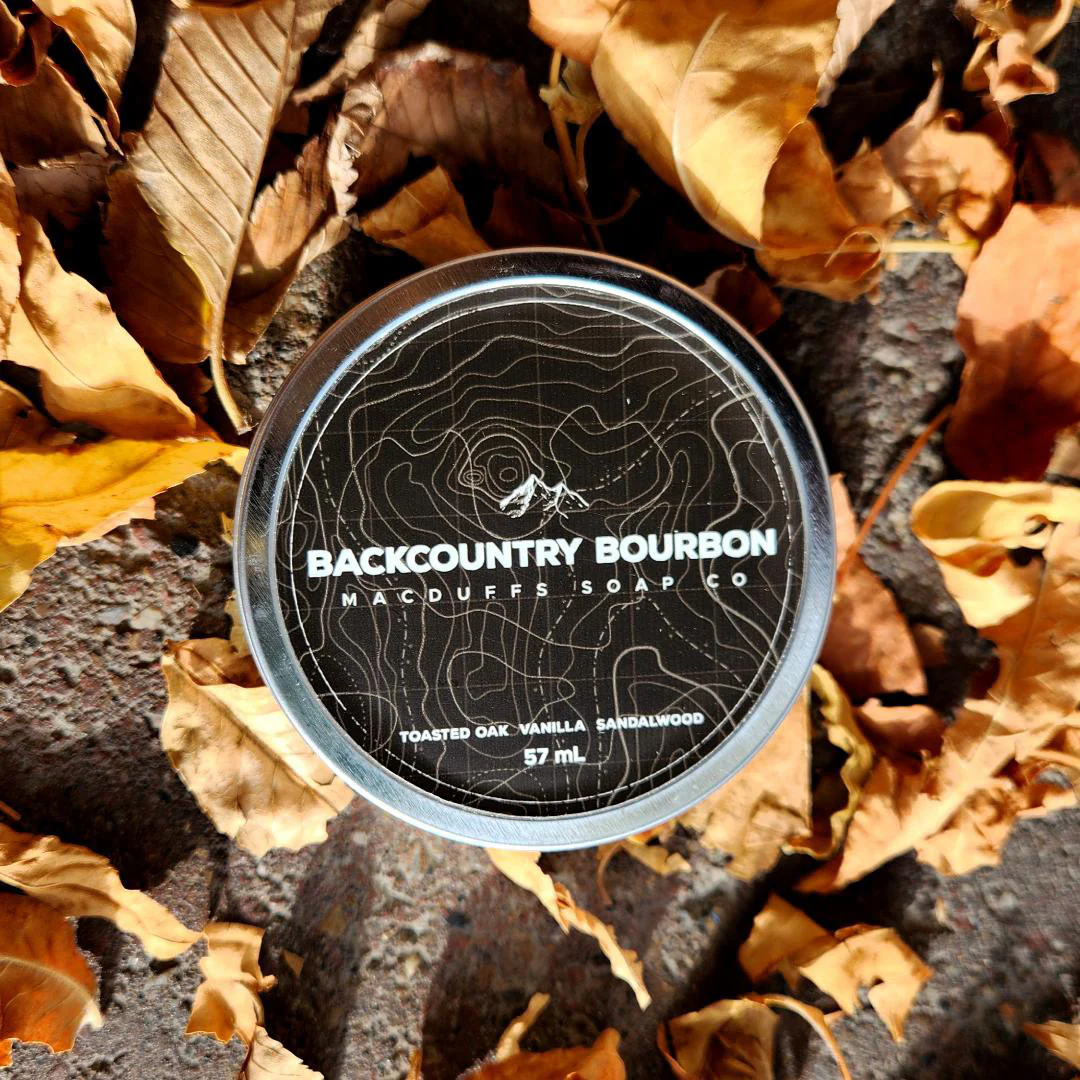 MacDuffs Soap Company Back Country Bourbon Beard Balm