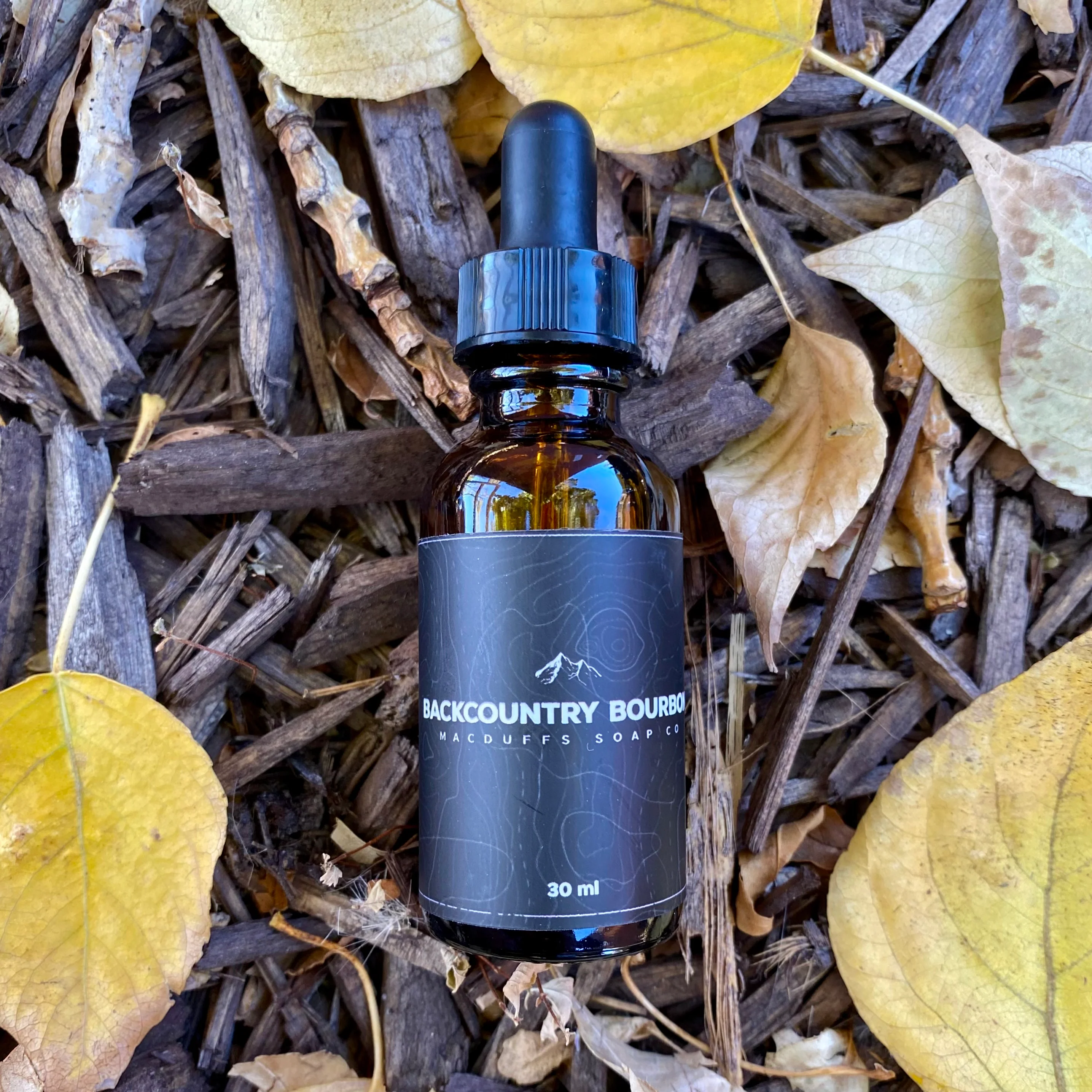 MacDuffs Soap Company Back Country Bourbon Beard Oil