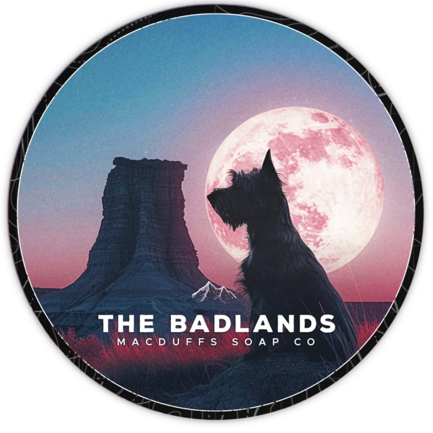 MacDuffs Soap Company Badlands Shaving Soap