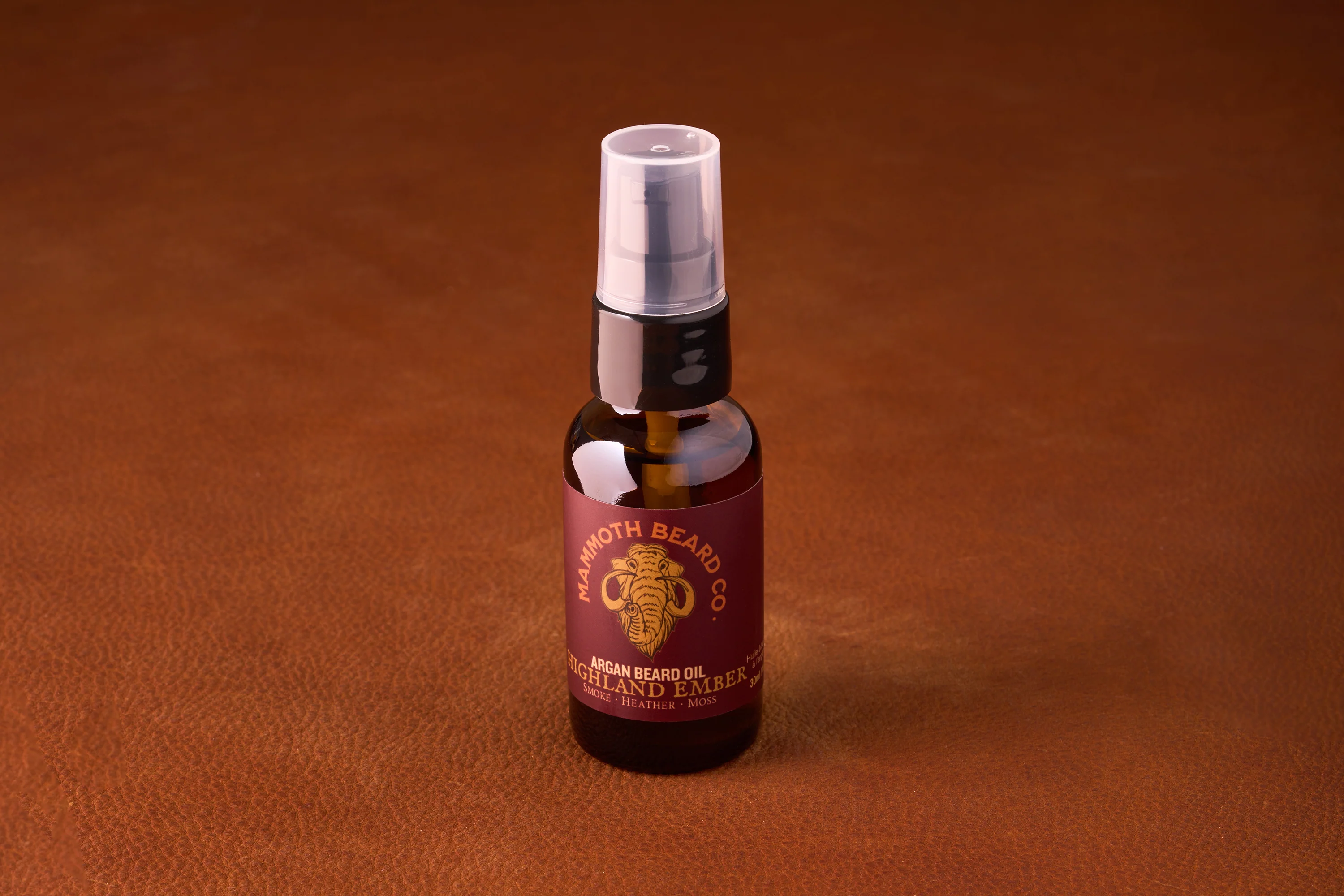 Mammoth Beard Co. Beard Oil - Highland Ember 30ml