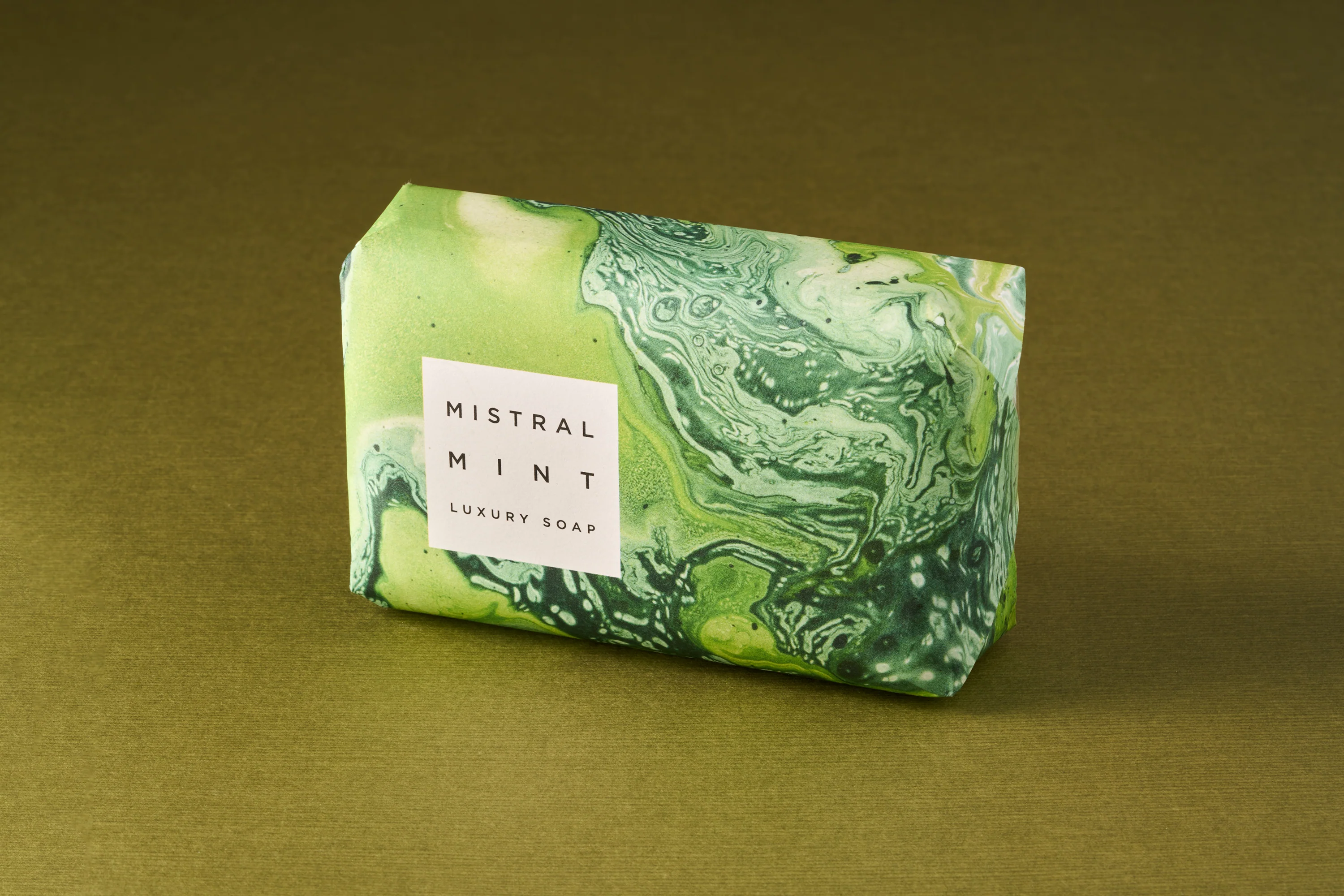 Mistral Marbles Mint Bar Soap