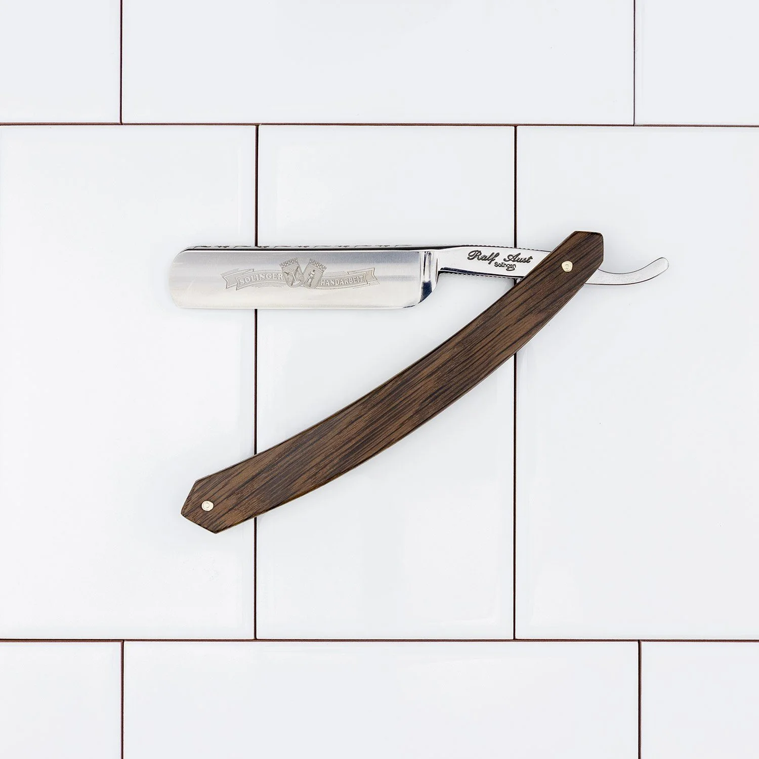 Ralf Aust Round Point Straight Razor, 5/8"