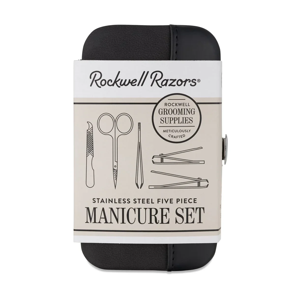 Rockwell Razors Stainless Steel Manicure Set (5 Piece)