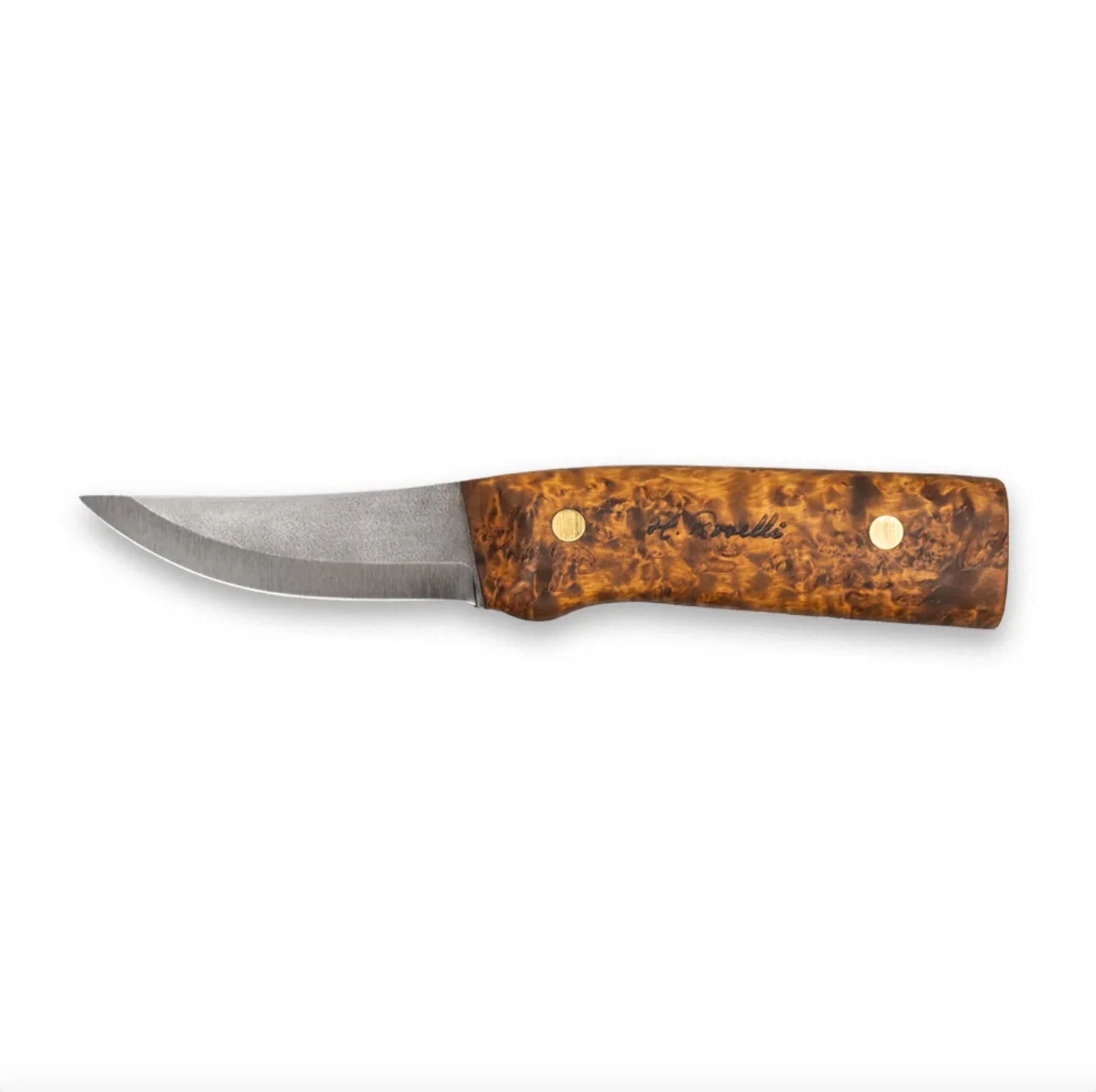 Roselli Hunting Knife full Tang, with Dark Handle & Fire Steel - Image 2