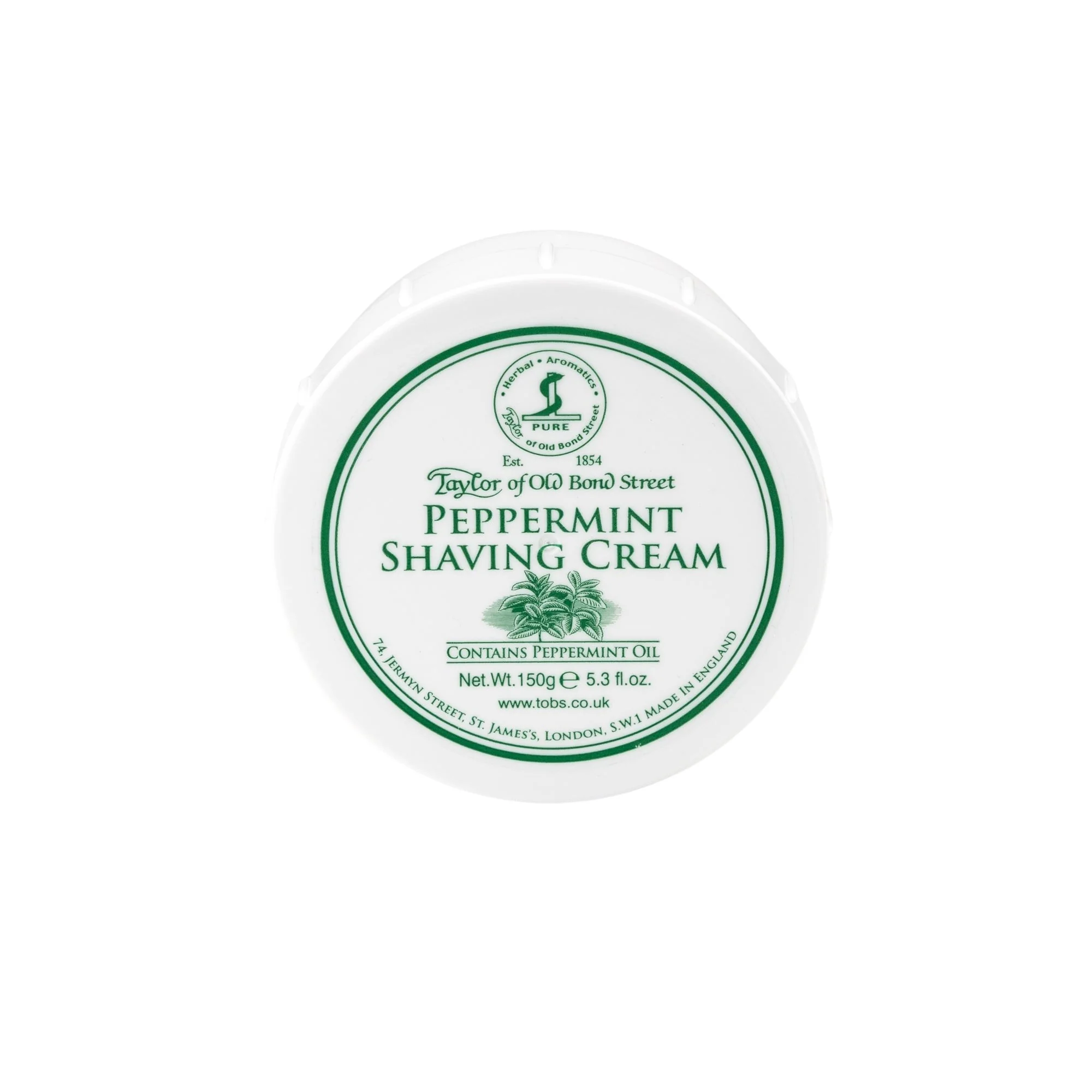 Taylor of Old Bond Street Peppermint Shaving Cream