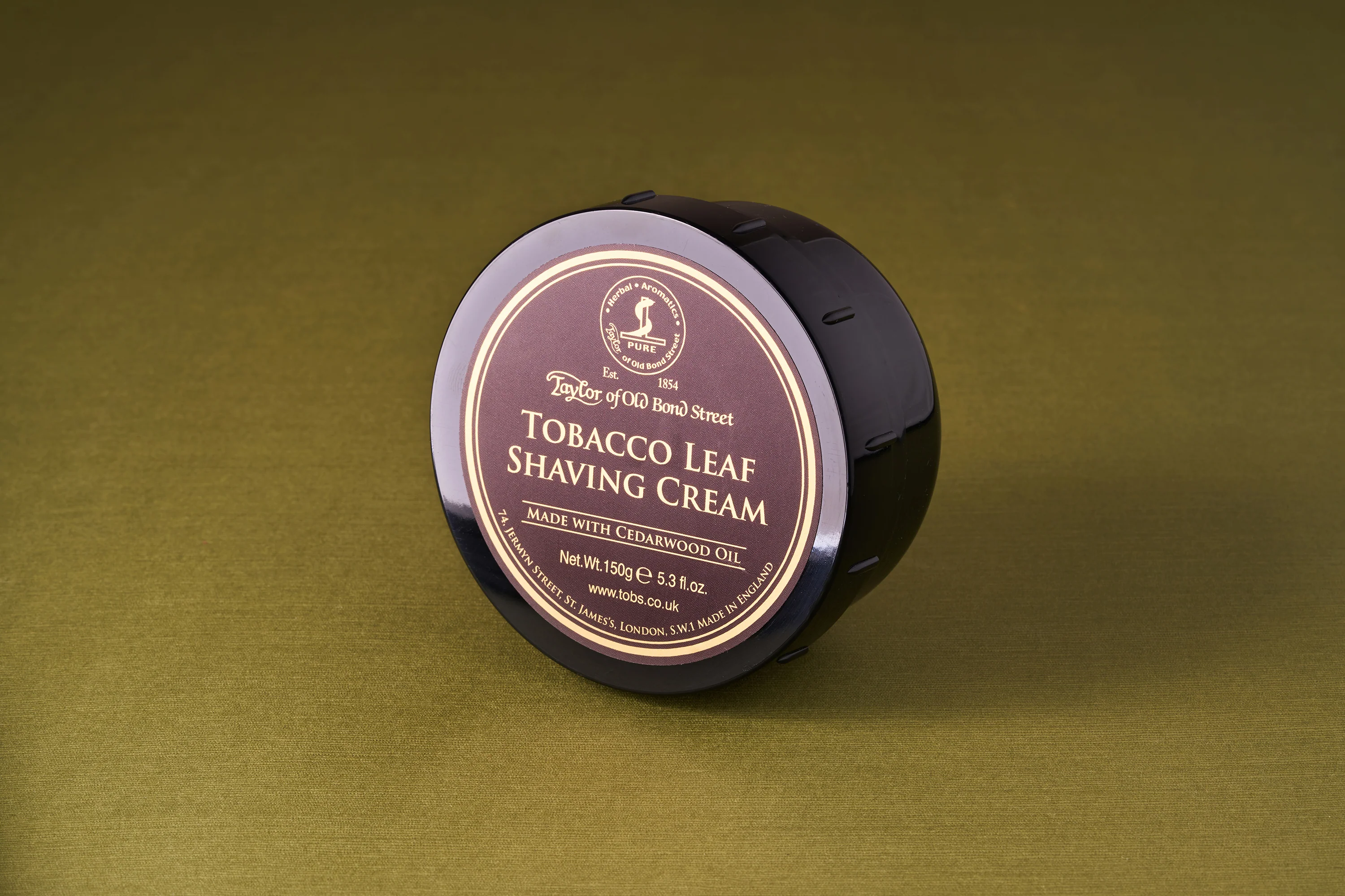 Taylor of Old Bond Street Tobacco Leaf Shaving Cream